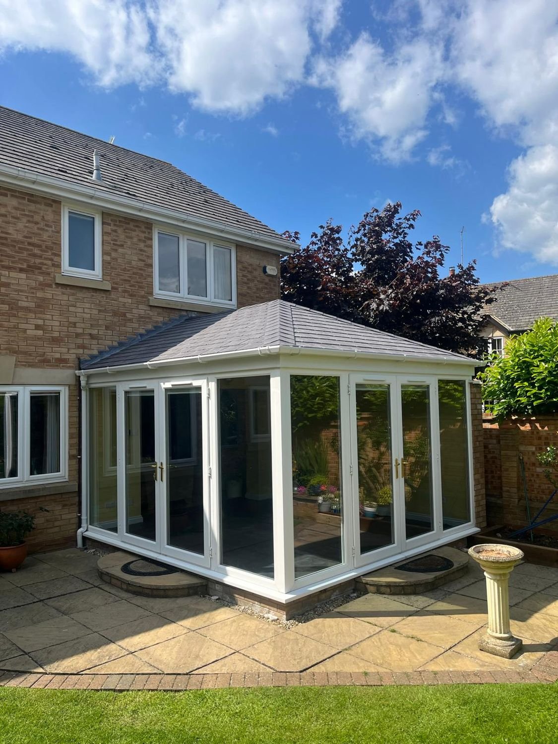 Garden-side view